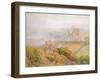 Durham, Misty with Colliery Smoke-Alfred William Hunt-Framed Giclee Print