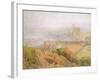 Durham, Misty with Colliery Smoke-Alfred William Hunt-Framed Giclee Print