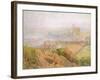 Durham, Misty with Colliery Smoke-Alfred William Hunt-Framed Giclee Print