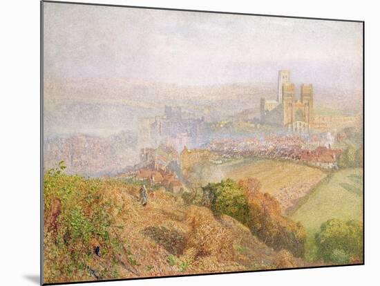 Durham, Misty with Colliery Smoke-Alfred William Hunt-Mounted Giclee Print