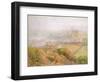 Durham, Misty with Colliery Smoke-Alfred William Hunt-Framed Giclee Print