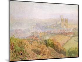 Durham, Misty with Colliery Smoke-Alfred William Hunt-Mounted Giclee Print