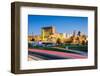 Durham, North Carolina, USA Downtown City Skyline.-SeanPavonePhoto-Framed Photographic Print