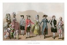 Costume During the Time of Louis XVI-Durin-Giclee Print