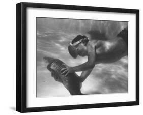 During a Carp Catching Contest at the Boys' Club-Stan Wayman-Framed Photographic Print