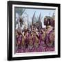 During a Dance, Girls from the Sultanate of Tadjoura, Dress Up in All their Finery and Display the-Nigel Pavitt-Framed Photographic Print