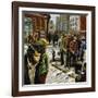 During the Depression, Roosevelt Was Swept to Power on the Back of His New Deal Reforms-null-Framed Giclee Print