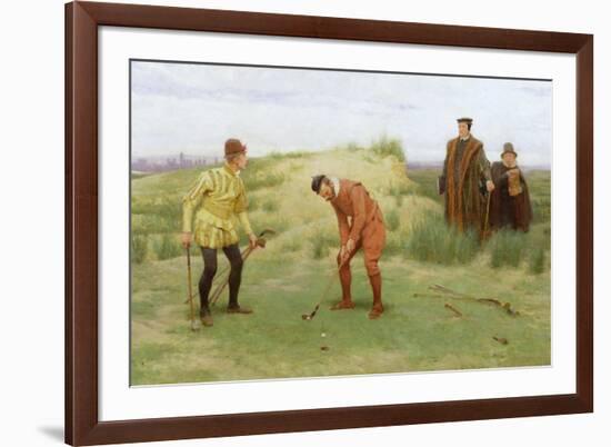 During the Time of the Sermonses, 1896-John Charles Dollman-Framed Giclee Print