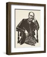 Durkheim, Copy by Boris Mestchersky-French School-Framed Giclee Print