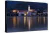 Durnstein Church Austria-Charles Bowman-Stretched Canvas