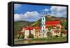 Durnstein near Vienna, Lower Austria, Pictoial Wachau Valley-Maugli-l-Framed Stretched Canvas