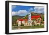 Durnstein near Vienna, Lower Austria, Pictoial Wachau Valley-Maugli-l-Framed Photographic Print