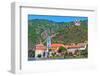 Durnstein on the River Danube (Wachau Valley), Austria-Zechal-Framed Photographic Print