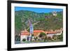 Durnstein on the River Danube (Wachau Valley), Austria-Zechal-Framed Photographic Print