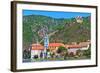 Durnstein on the River Danube (Wachau Valley), Austria-Zechal-Framed Photographic Print