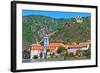 Durnstein on the River Danube (Wachau Valley), Austria-Zechal-Framed Photographic Print