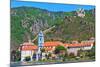 Durnstein on the River Danube (Wachau Valley), Austria-Zechal-Mounted Photographic Print