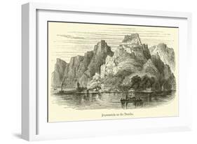 Durrenstein on the Danube-null-Framed Giclee Print