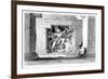 Dus Awtar, Caves of Ellora, India, Early 19th Century-William Woolnoth-Framed Giclee Print