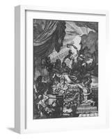 Dus deerlyk fneuvelde Kartagoos koningin? , 1668-Gerard de Lairesse-Framed Giclee Print