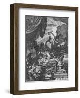 Dus deerlyk fneuvelde Kartagoos koningin? , 1668-Gerard de Lairesse-Framed Giclee Print