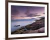 Dusk Along the Maine Coast-Michael Hudson-Framed Giclee Print