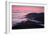 Dusk and Fog at Mount Tamalpais-Vincent James-Framed Photographic Print