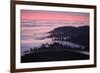 Dusk and Fog at Mount Tamalpais-Vincent James-Framed Photographic Print