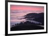 Dusk and Fog at Mount Tamalpais-Vincent James-Framed Photographic Print