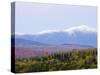 Dusk and Mount Washington, White Mountains, Bethlehem, New Hampshire, USA-Jerry & Marcy Monkman-Stretched Canvas