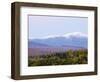 Dusk and Mount Washington, White Mountains, Bethlehem, New Hampshire, USA-Jerry & Marcy Monkman-Framed Photographic Print