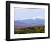 Dusk and Mount Washington, White Mountains, Bethlehem, New Hampshire, USA-Jerry & Marcy Monkman-Framed Photographic Print