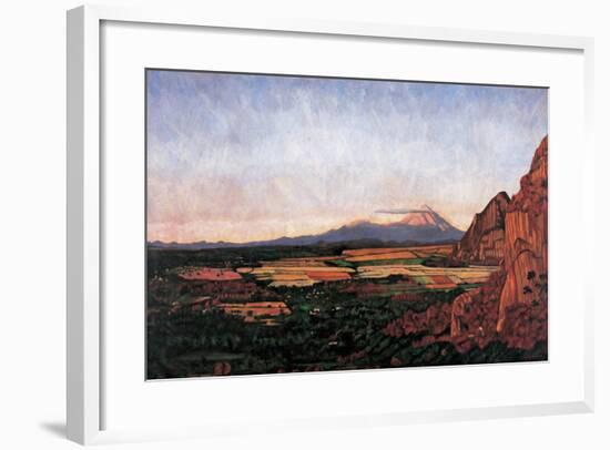 Dusk at Chalcatzingo, 2007-Pedro Diego Alvarado-Framed Giclee Print