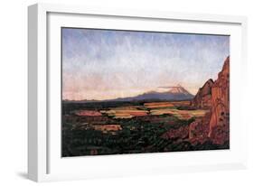 Dusk at Chalcatzingo, 2007-Pedro Diego Alvarado-Framed Giclee Print