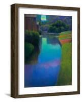 Dusk at Contevoir-Ian Roberts-Framed Art Print