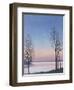 Dusk at Draycote, 2008-Ann Brain-Framed Giclee Print