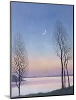 Dusk at Draycote, 2008-Ann Brain-Mounted Giclee Print