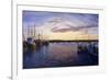 Dusk at Stonington Harbor-Bruce Dumas-Framed Giclee Print