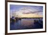 Dusk at Stonington Harbor-Bruce Dumas-Framed Giclee Print