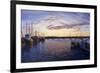 Dusk at Stonington Harbor-Bruce Dumas-Framed Giclee Print