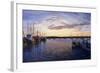 Dusk at Stonington Harbor-Bruce Dumas-Framed Giclee Print