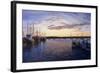 Dusk at Stonington Harbor-Bruce Dumas-Framed Giclee Print