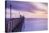 Dusk at the Oceanside Pier-Chris Moyer-Stretched Canvas