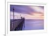 Dusk at the Oceanside Pier-Chris Moyer-Framed Photographic Print