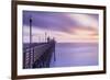 Dusk at the Oceanside Pier-Chris Moyer-Framed Photographic Print