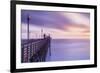 Dusk at the Oceanside Pier-Chris Moyer-Framed Photographic Print