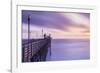 Dusk at the Oceanside Pier-Chris Moyer-Framed Photographic Print