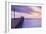 Dusk at the Oceanside Pier-Chris Moyer-Framed Photographic Print