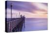 Dusk at the Oceanside Pier-Chris Moyer-Stretched Canvas