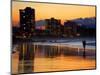 Dusk, Coolangatta, Gold Coast, Queensland, Australia-David Wall-Mounted Photographic Print